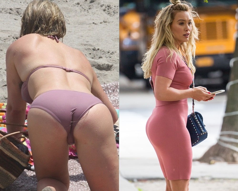 Hilary duff en tanga