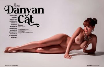 Danyan Cat Desnuda en Playboy Mexico Enero 2024